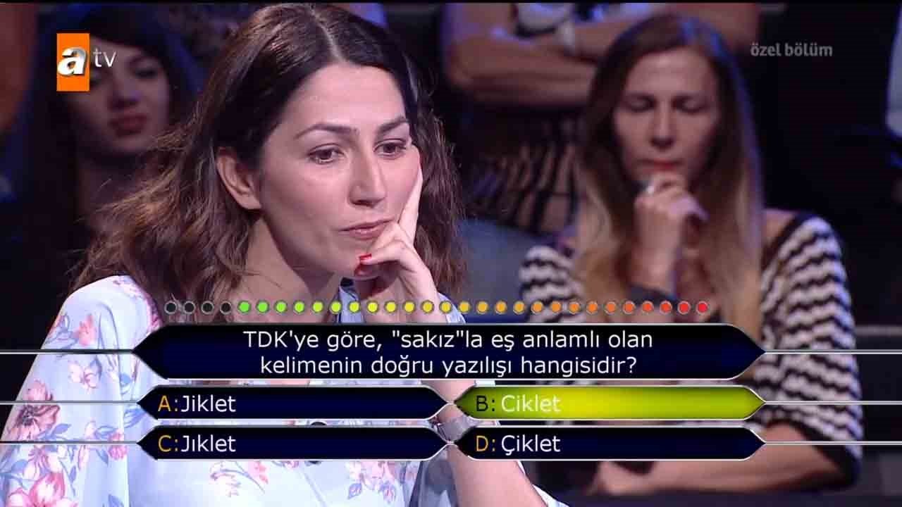 Kim Milyoner Olmak İster 12 Ocak özel bölümü soru ve cevapları