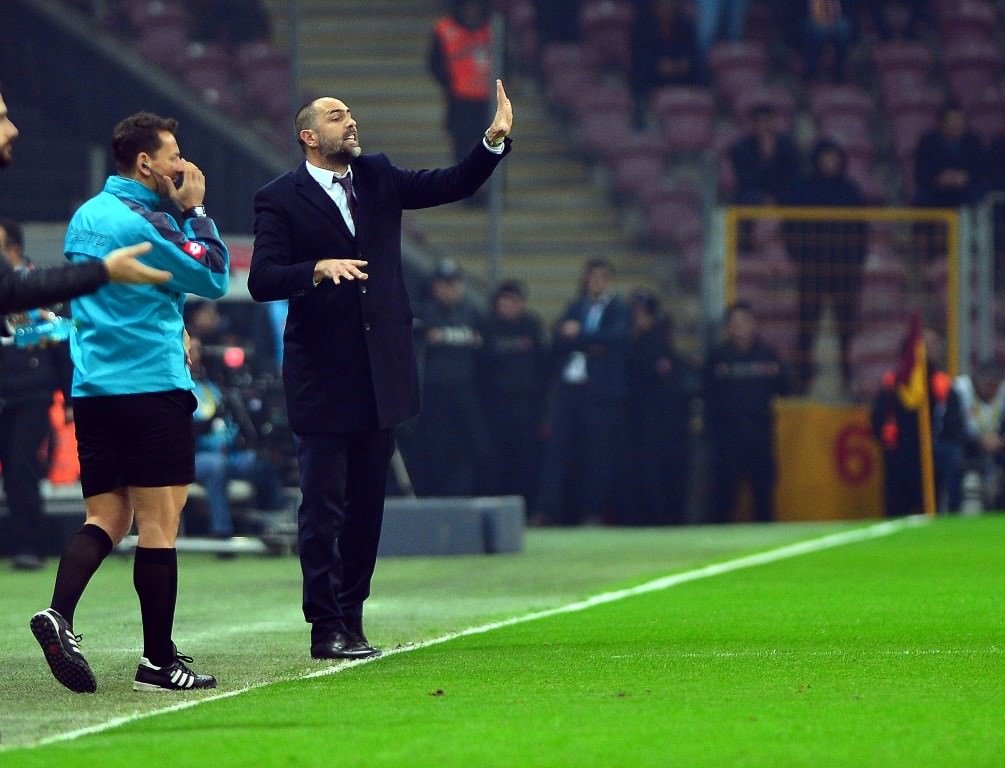 Galatasaray-Beşiktaş karşılaşmasından kareler