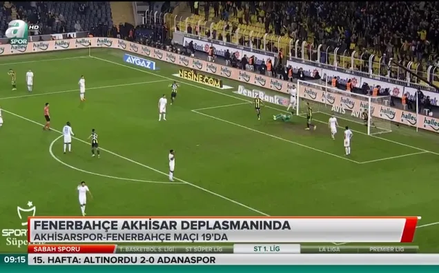 Fenerbahçe Akhisar deplasmanında