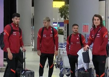 A Milli Futbol Takımı yurda döndü!