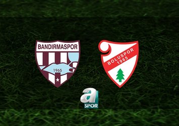 Bandırmaspor - Boluspor maçı hangi kanalda?