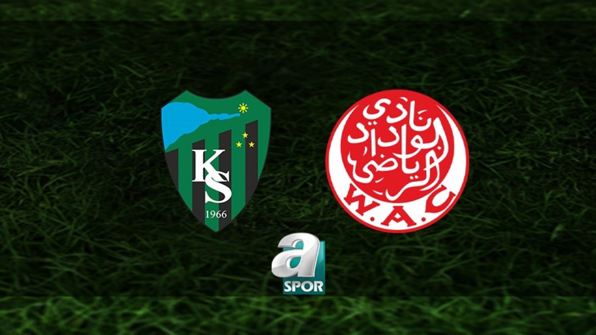 Kocaelispor - Wydad Casablanca maçı ne zaman, saat kaçta? Hangi kanalda canlı yayınlanacak? Hazırlık maçı Kocaelispor - Wydad Casablanca maçı ne zaman, saat kaçta? Hangi kanalda canlı yayınlanacak? Hazırlık maçı