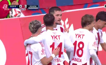 GOL | Düzcespor 0-3 A.G. Pendikspor