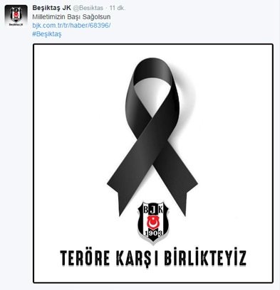 Kayseri’deki patlamaya spor dünyası böyle tepki gösterdi