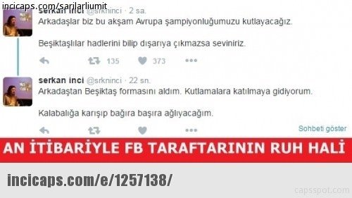 F.Bahçe ve Beşiktaş caps’leri güldürdü!