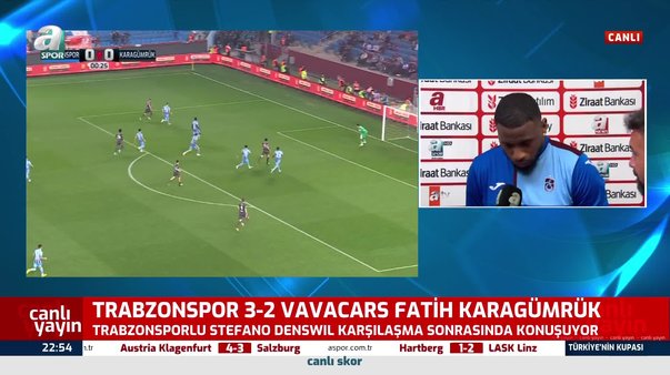 Trabzonspor'da Stefano Denswil: Önemli bir galibiyet aldık!