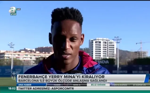 Fenerbahçe Yerry Mina'yı kiralıyor