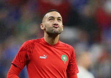 Hakim Ziyech’e büyük şok