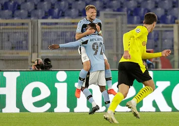 Muriqi'li Lazio Dortmund'u rahat geçti!