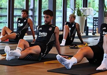 Beşiktaş salonda çalıştı