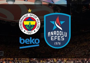 Fenerbahçe Beko - Anadolu Efes | CANLI