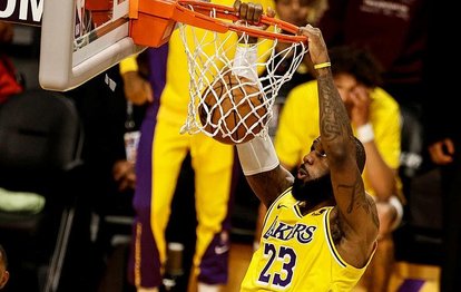 Los Angeles Lakers 131-99 Utah Jazz MAÇ SONUCU-ÖZET LeBron rekor kırdı! Lakers farklı kazandı
