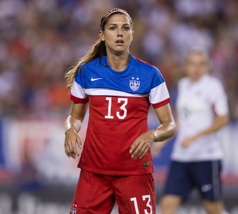 Dünyanın en güzel forveti: Alex Morgan