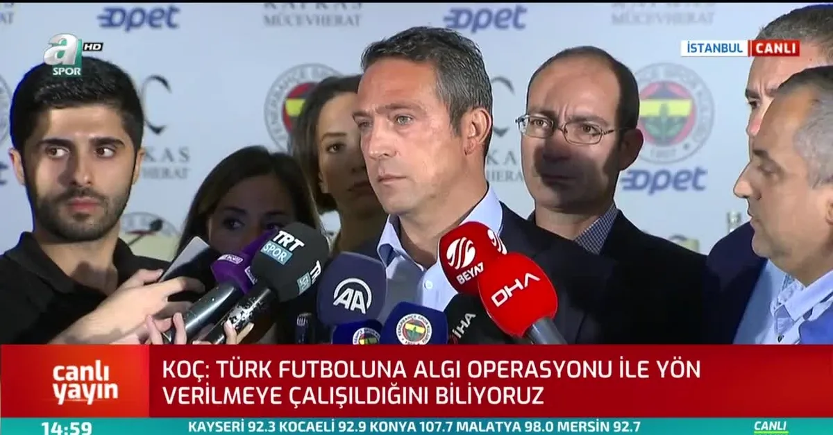 Ali Koç'tan Fatih Terim'e şok sözler!