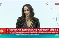 Vakıfbank'tan efsane kaptana jübile