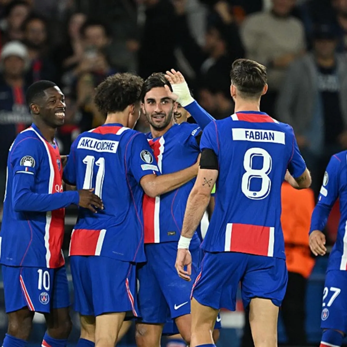 PSG, Şampiyonlar Ligi'ne Slovan Bratislava'ya attığı 6 golle başladı