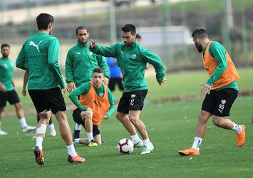 Bursaspor'da Aytemiz Alanyaspor maçı hazırlıkları