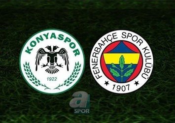 Konyaspor - Fenerbahçe | CANLI