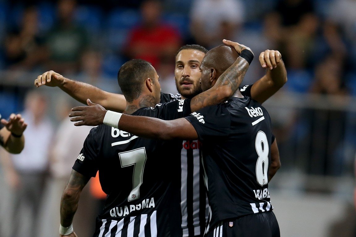 Kasımpaşa - Beşiktaş maçından kareler