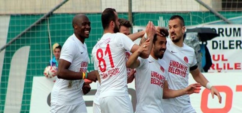 Erteleme maçında Ümraniyespor kazandı