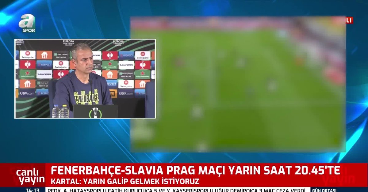 Kartal Prag maçı öncesi kameralar karşısında!