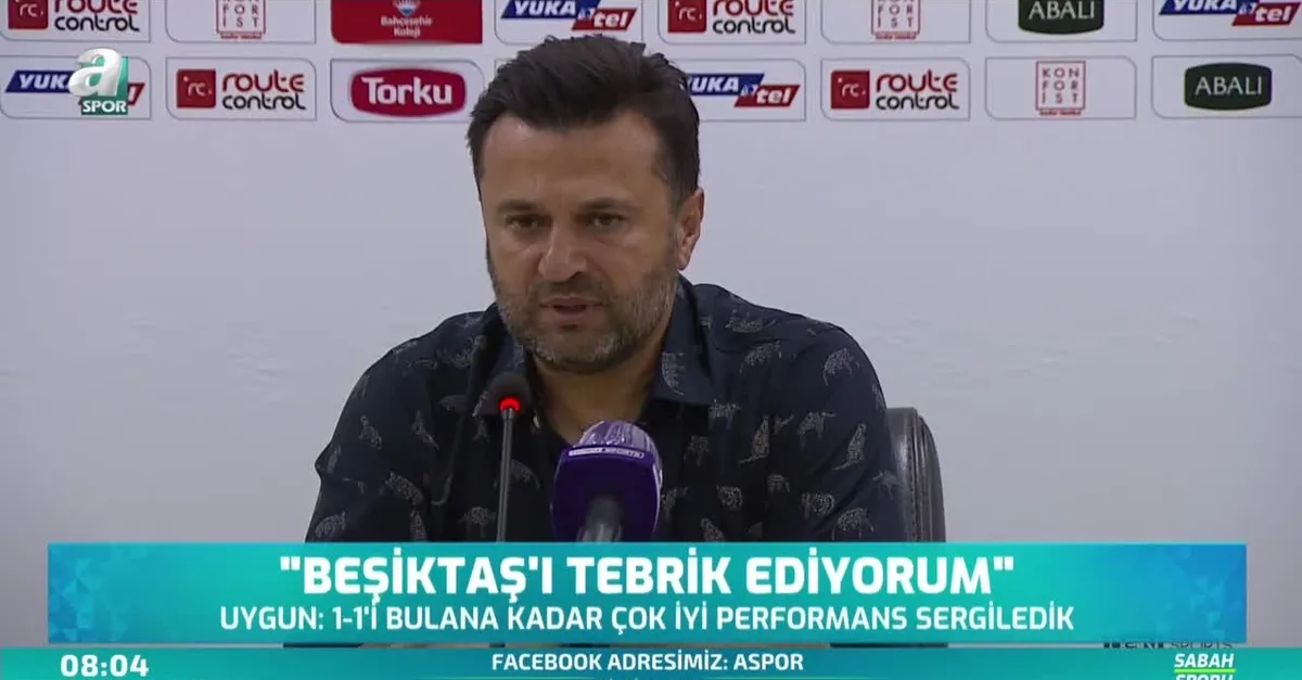 Bülent Uygun: Beşiktaş'ı tebrik ediyorum