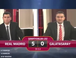 GS TV spikerinden şok sözler: 5-0'a razıydık!