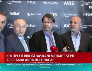 Kulüpler Birliği toplantısı sona erdi