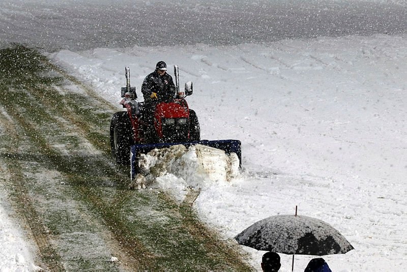 Bolu’da saha beyaza büründü!