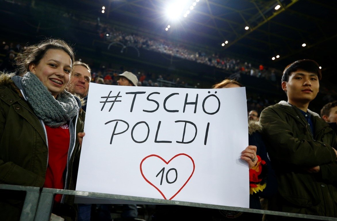 Podolski’ye muhteşem veda!
