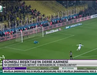 Güneşli Beşiktaş'ın derbi karnesi