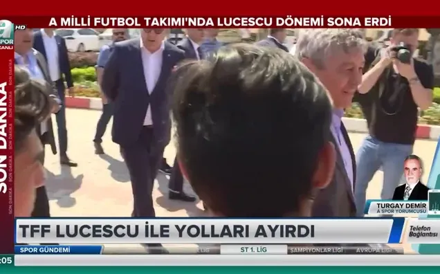 Milli Takım'da Lucescu dönemi sona erdi