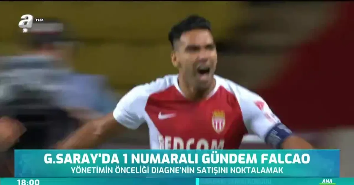 Galatasaray'da 1 numaralı gündem Falcao