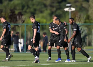 Beşiktaş - Kocaelispor maçından kareler...