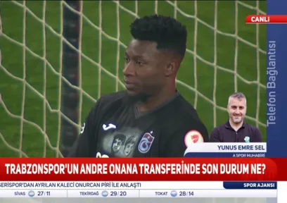 Trabzonspor'da Andre Onana gelişmesi!
