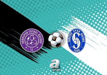 52 Orduspor FK-SMS Grup Sarıyerspor maçı saat kaçta, hangi kanalda? ZTK 52 Orduspor FK-SMS Grup Sarıyerspor maçı CANLI izle!