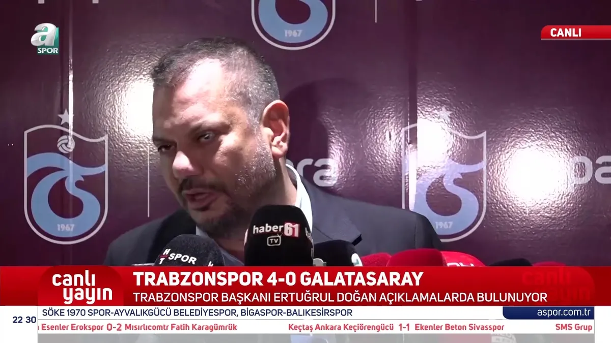 Ertuğrul Doğan'dan maç sonu hakem tepkisi!