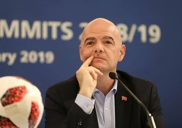 Infantino’ya gönderme