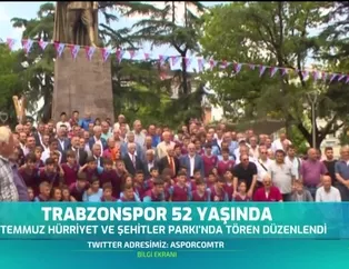 Trabzonspor 52 yaşında