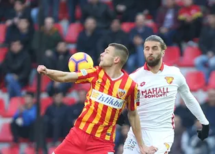Kayserispor - Göztepe maçından kareler