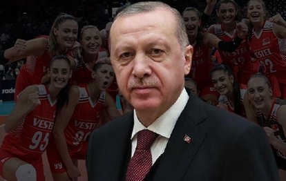 Son dakika spor haberi: Başkan Recep Tayyip Erdoğan Filenin Sultanları’nı tebrik etti!