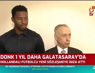Ryan Donk 1 yıl daha Galatasaray'da