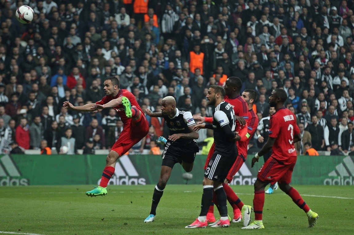 Beşiktaş - O.Lyon maçından kareler