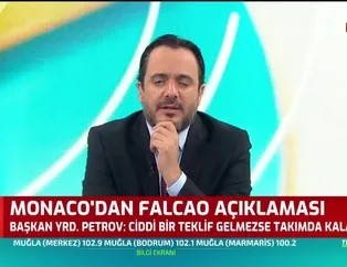 Monaco'dan Falcao açıklaması!