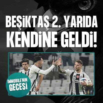 Beşiktaş gol oldu yağdı!