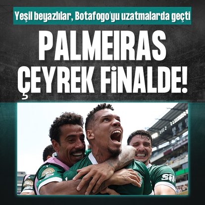 Palmeiras çeyrek finalde