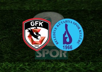 Gaziantep FK - Bld. Kütahyaspor | CANLI
