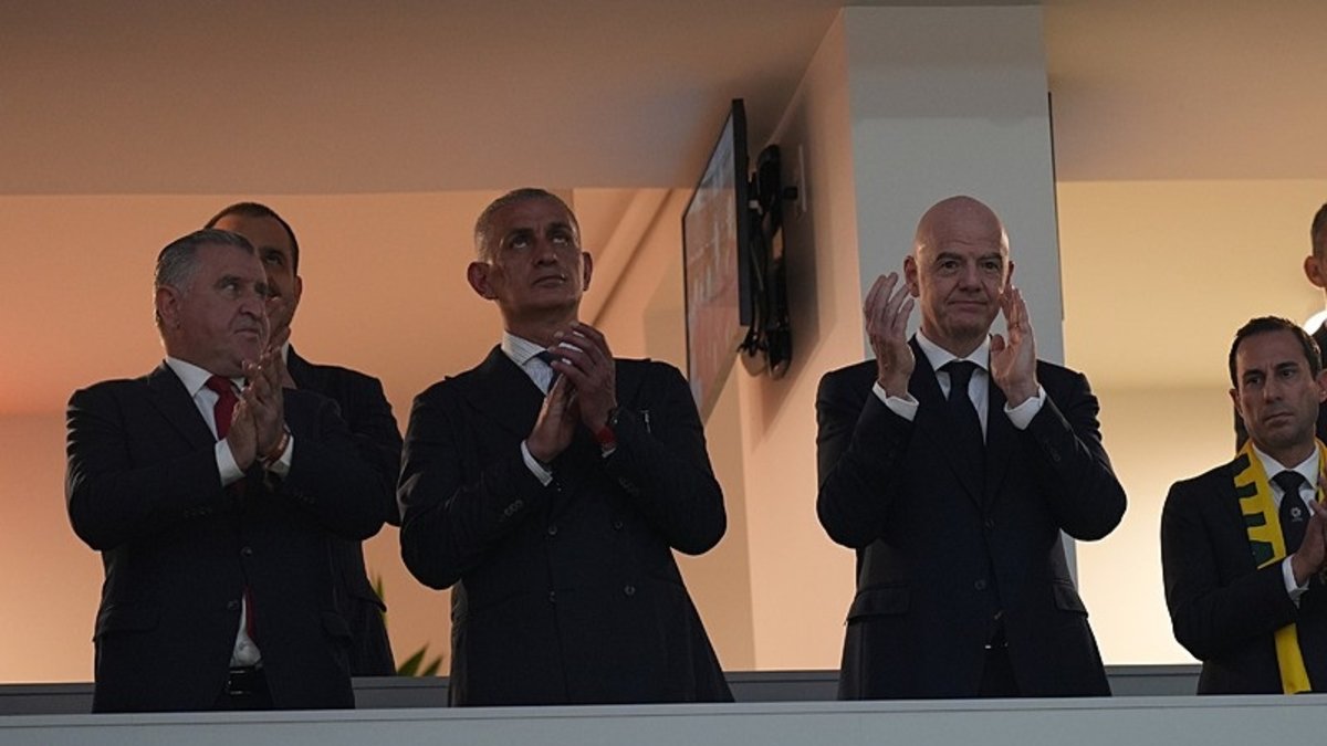 FIFA Başkanı Gianni Infantino, Avustralya-Türkiye maçında!