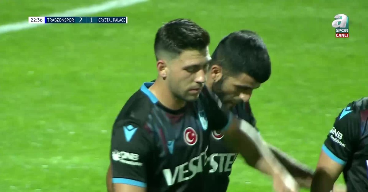 GOL | Trabzonspor 2-1 Crystal Palace