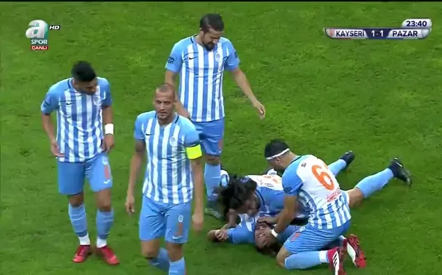 Kayserispor 1-1 Pazarspor